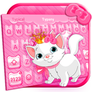 Cute Princess Kitty Keyboard APK