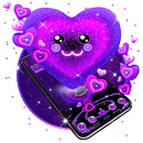 3D Cute Love Heart Theme APK