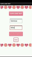 CUTE LOVE TEST screenshot 1