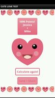 CUTE LOVE TEST imagem de tela 2