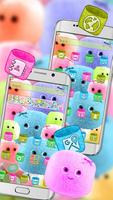 Cute Marshmallow Candy Theme capture d'écran 1