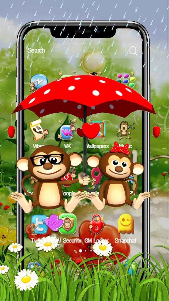 3d Pasangan Monyet Lucu For Android Apk Download