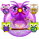 3D Cute Owl Theme APK