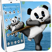Cute Panda Mobile Theme
