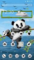 Cute Panda पोस्टर