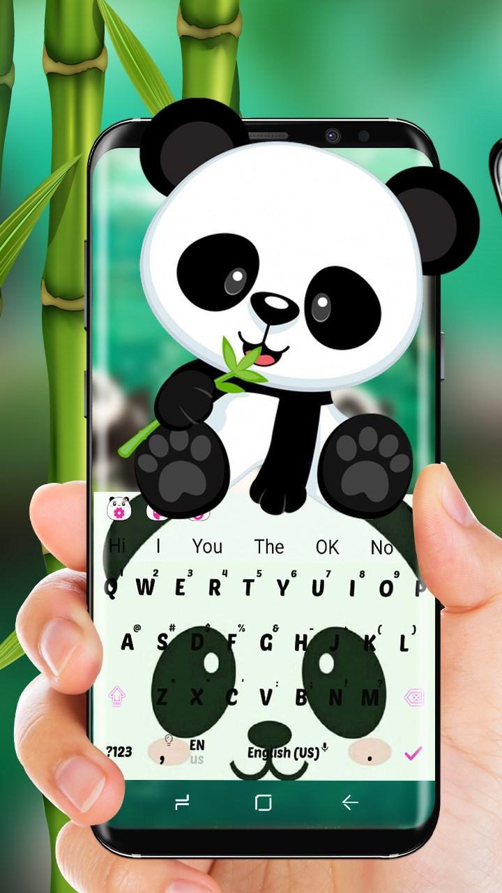 Android 用の Cute Panda Face Keyboard Theme Apk をダウンロード Android 用の Cute Panda Face Keyboard Theme Apk をダウンロード