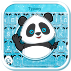 Baby Panda Snowflake Keyboard ikon