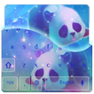 Galaxy  Panda Keyboard Theme