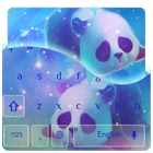 Galaxy  Panda Keyboard Theme আইকন