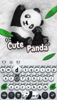 Cute Panda-Panda Keyboard capture d'écran 3