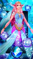 Cute Mermaid Princess 3D Theme स्क्रीनशॉट 2