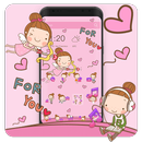एन्जिल कार्टून थीम APK