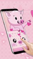 Cute Piggy Keyboard ภาพหน้าจอ 1