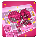 Tema lindo teclado rojo héroe APK