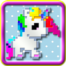 unicorn - color by number pixel art game free APK