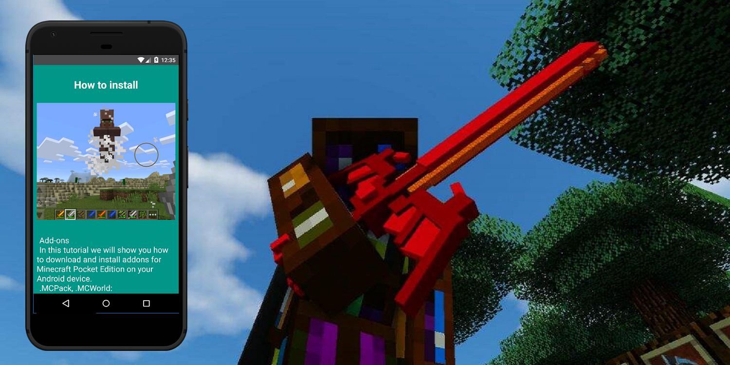 Android 用の Elemental Swords Mod For Minecraft Pe Apk をダウンロード