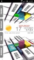 CUBE theme for Total Launcher Affiche