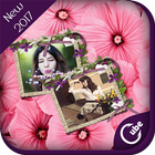 Flower Dual Photo Frames أيقونة