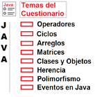 Cuestionario Programacion Java icône