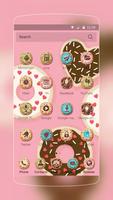 cupcake donuts pink cute theme screenshot 1