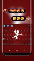 Poster Cupid True Love Keyboard Dating Theme