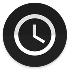 Material Desk Clock icono