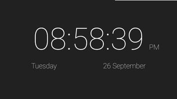 Material desk clock Ekran Görüntüsü 1