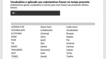 Curso de Inglês Grátis スクリーンショット 2