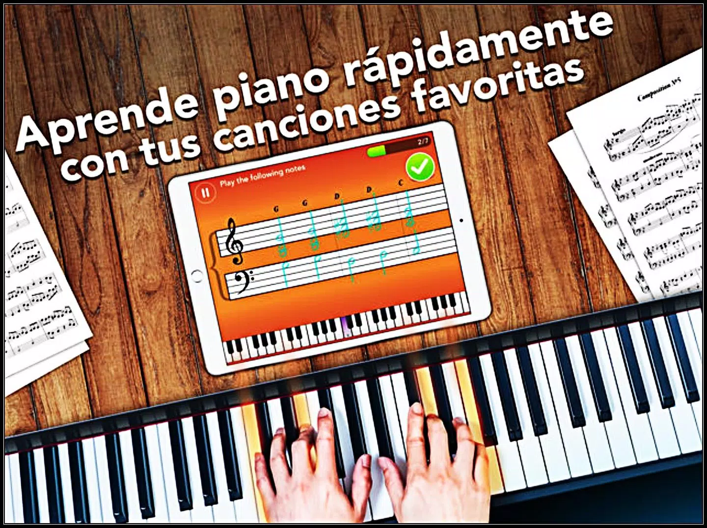 Descarga de APK de Curso cómo Aprender tocar Piano para Android