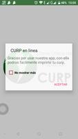 CURP EN LINEA پوسٹر