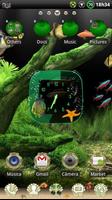 Aquarium Clock widget 海报