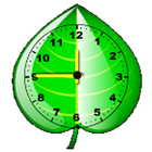 Leaf Clock widget-icoon