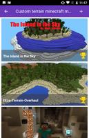 Custom terrain maps for MCPE Affiche