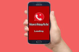 New Whatsapp Plus Red Tips 2017 poster