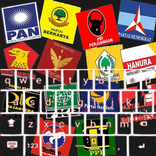 Keyboard Android Tema Logo Parpol Indonesia