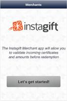 InstaGift Merchants Scanner الملصق