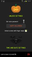 Halloween Stimme Lock Screen Screenshot 1