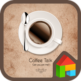Cyan Coffee Talk (D) icône