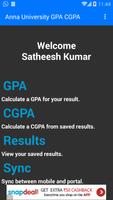 Anna University GPA CGPA R13 poster