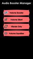 Volume Manager Audio Booster Affiche