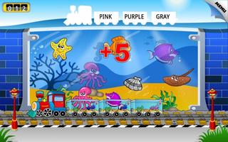 Preschool Learning Games Train تصوير الشاشة 1