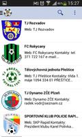 Můj fotbal - KP Plzeňský kraj स्क्रीनशॉट 2