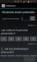 Hodnocení přednášek 截图 2