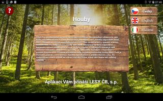 LESY ČR - Houby ภาพหน้าจอ 1