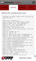 Webmaster Toolbox Screenshot 3