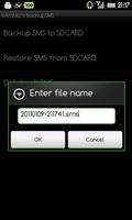 BackupSMS capture d'écran 1