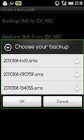 BackupSMS স্ক্রিনশট 2