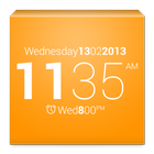 JB+ Digital Clock Widget icono