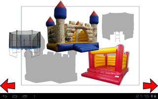 Puzzle for kids,bouncy castles screenshot 1