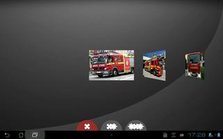 Camion de pompiers Puzzle capture d'écran 1